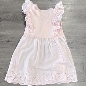 H&M Pink Ruffled Tiered Sundress
